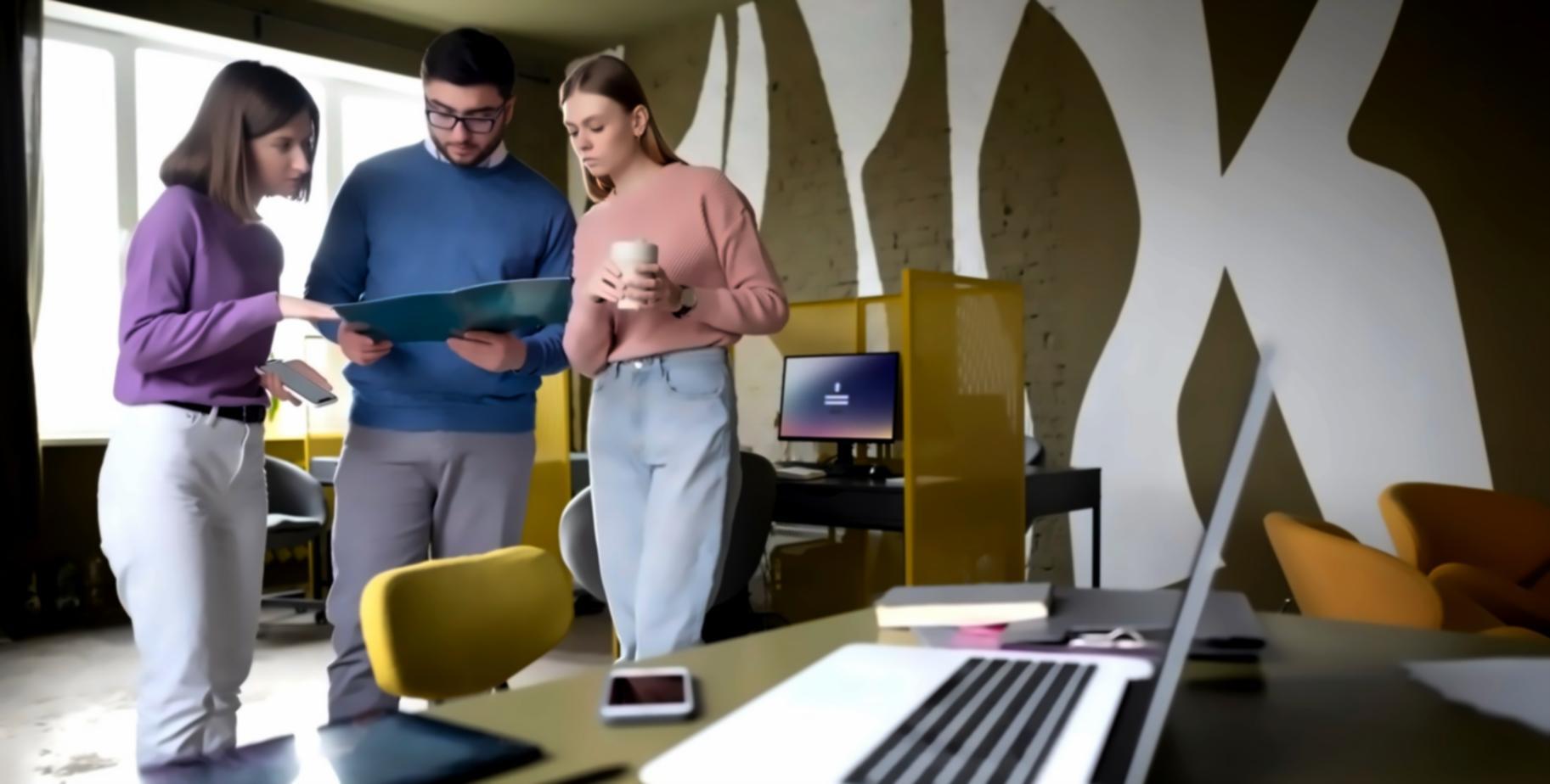 Современный офис Prulm Jaxfel в Алматы